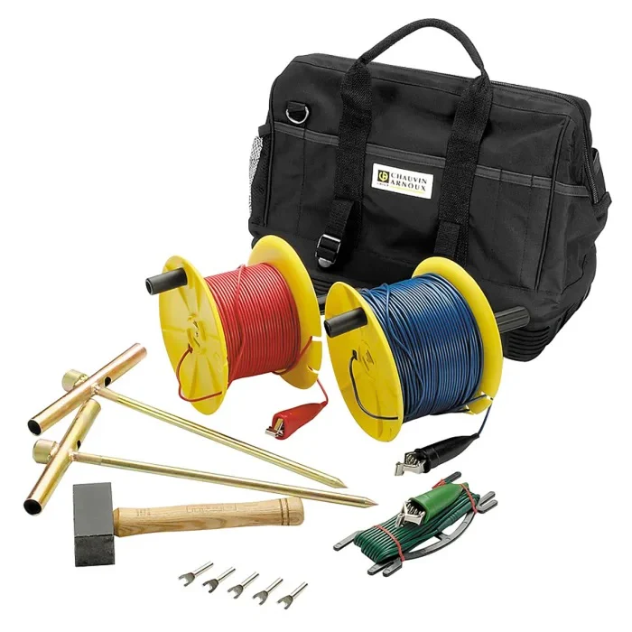 Chauvin Arnoux Earth Tester Kit, 50 Meter