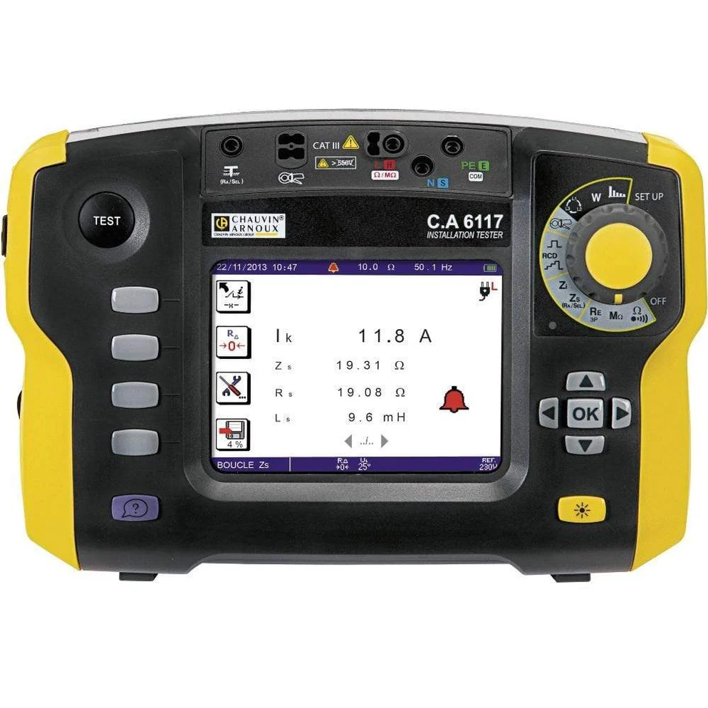 Chauvin Arnoux CA6117 Multifunction Installation Tester
