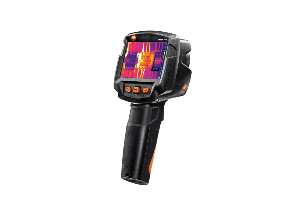 Testo 871s - Handheld Thermal Imager (240 x 180 / 480 x 360 px) - with Bluetooth / WLAN