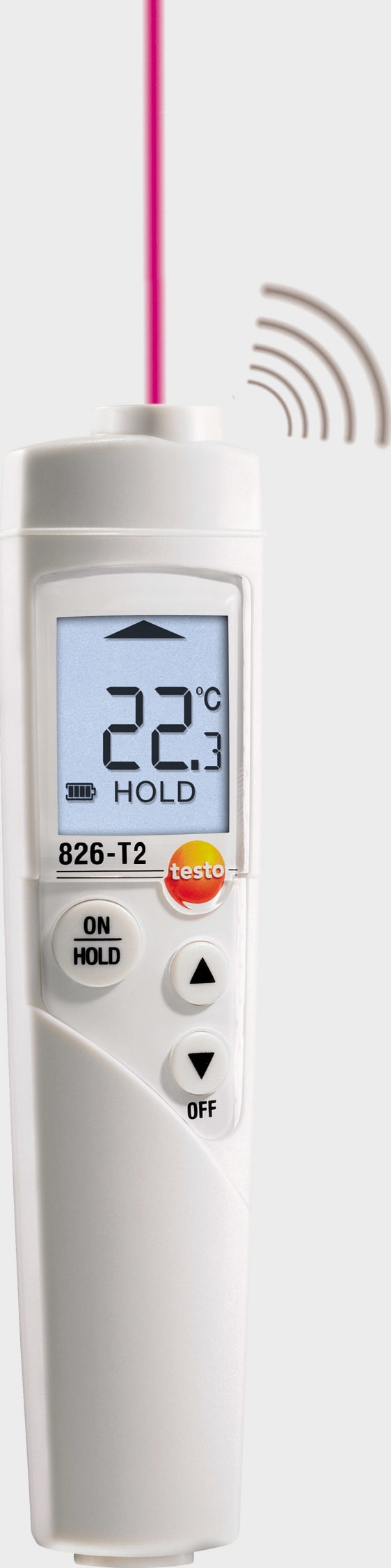 Testo 826-T2 - Infrared Thermometer For Food, 6:1 Optics