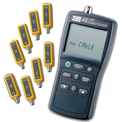TES 46 CAT-5 Lan Cable Tester