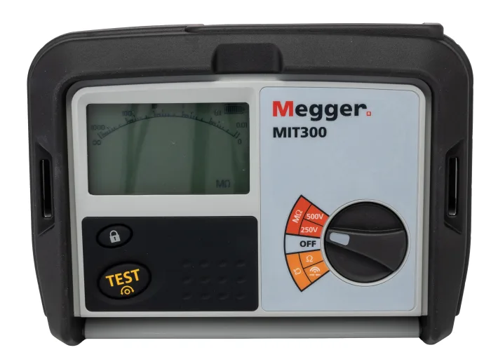 Megger MIT300 Insulation & Continuity Tester, 250V, 500V
