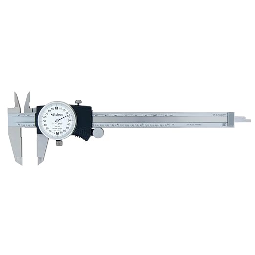 Mitutoyo 505-740J Series 505 Dial Caliper, 0 to 6", imperial
