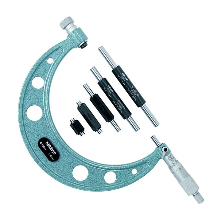 Mitutoyo 104-135A Outside Micrometer Interchangeable Anvil, 0 to 150 mm