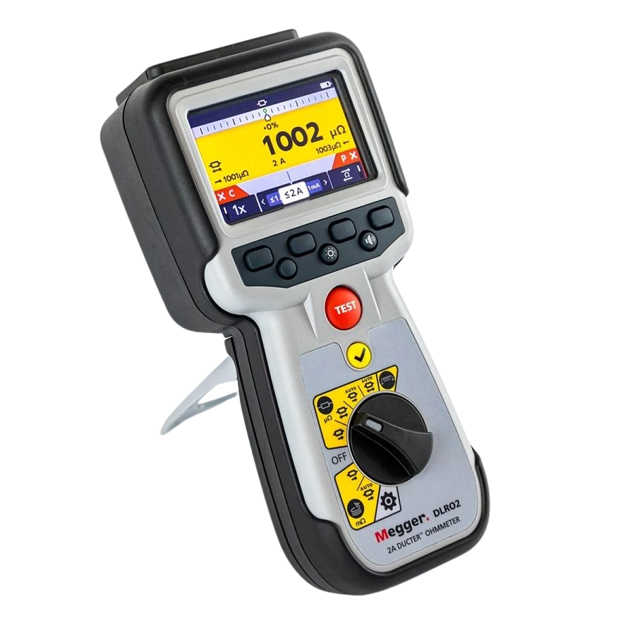 Megger DLRO2 2 A Ducter Handheld Low Resistance Ohmmeter