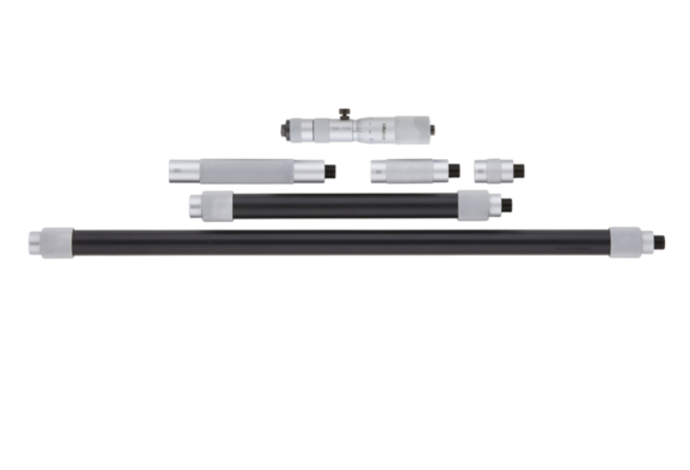 Mitutoyo 139-174 Tubular Inside Micrometer with extension, 100 to 900 mm