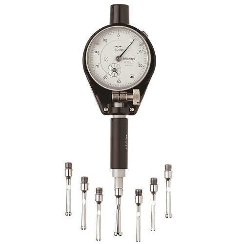 Mitutoyo 526-125-20 Mechanical Dial Bore Gauge for extra-small holes, 10 to 18 mm, 2-point