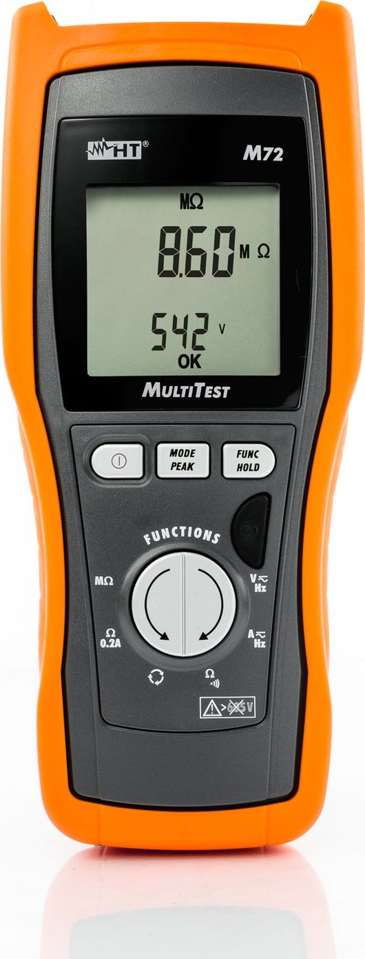 HT Instruments M72 500V Insulation Meter, Continuity Meter & TRMS DMM