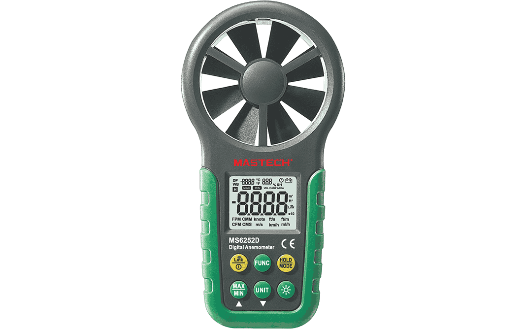 Mastech MS6252B Professional Digital Anemometer