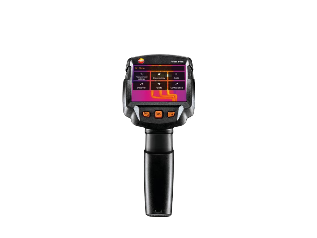 Testo 865s - Handheld Thermal Imager (160 x 120 / 320 x 240 px)