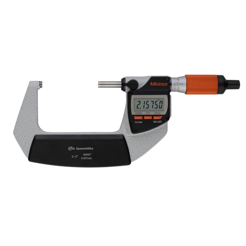 Mitutoyo 293-182-40 QuantuMike Micrometer with SPC, 2 to 3"/ 50.8 to 76.2 mm