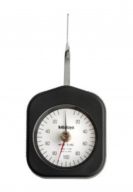 Mitutoyo 546-133 Dial Tension Gauge, 10 to 100 mN