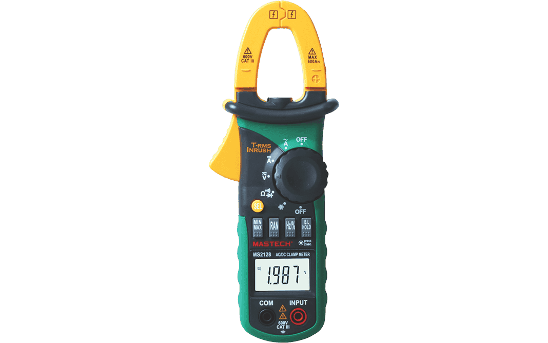Mastech MS2128 Digital AC/DC Clamp Meter