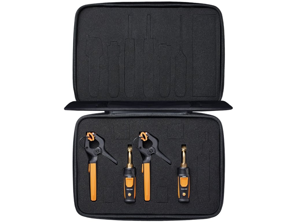 Testo Smart Probe AC and Refrigerant Test Kit with 2 x 115i and 2 x 549i