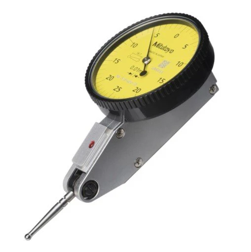 Mitutoyo 513-424-10A Horizontal Dial Test Indicator, Plus Set, 0.5mm Range