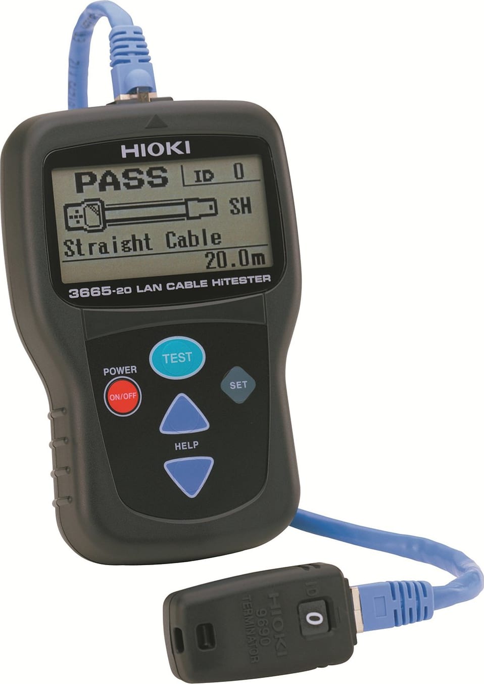 Hioki 3665-20-01 LAN Cable Tester Kit