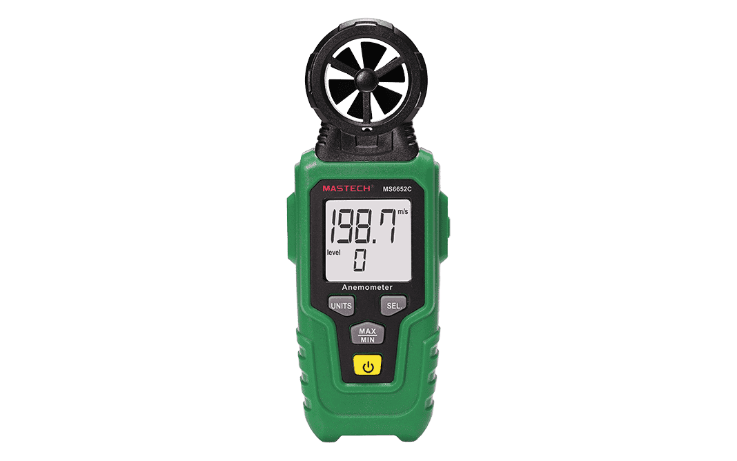 Mastech MS6652C Digital Anemometer