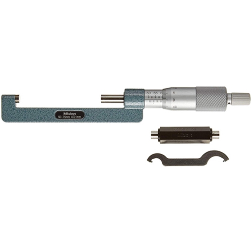Mitutoyo 147-303 Hub Micrometer, 50 to 75 mm