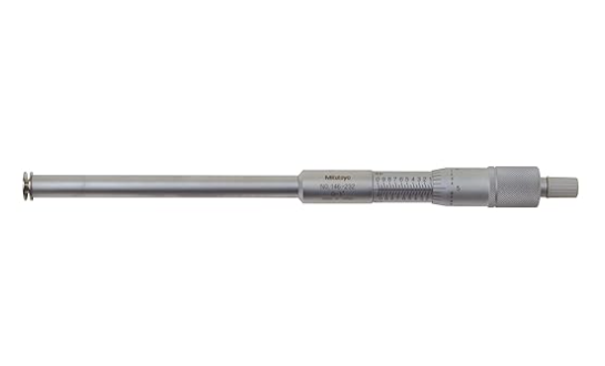 Mitutoyo 146-232 Groove Micrometer with non-rotating spindle, 0 to 1", 0.5"