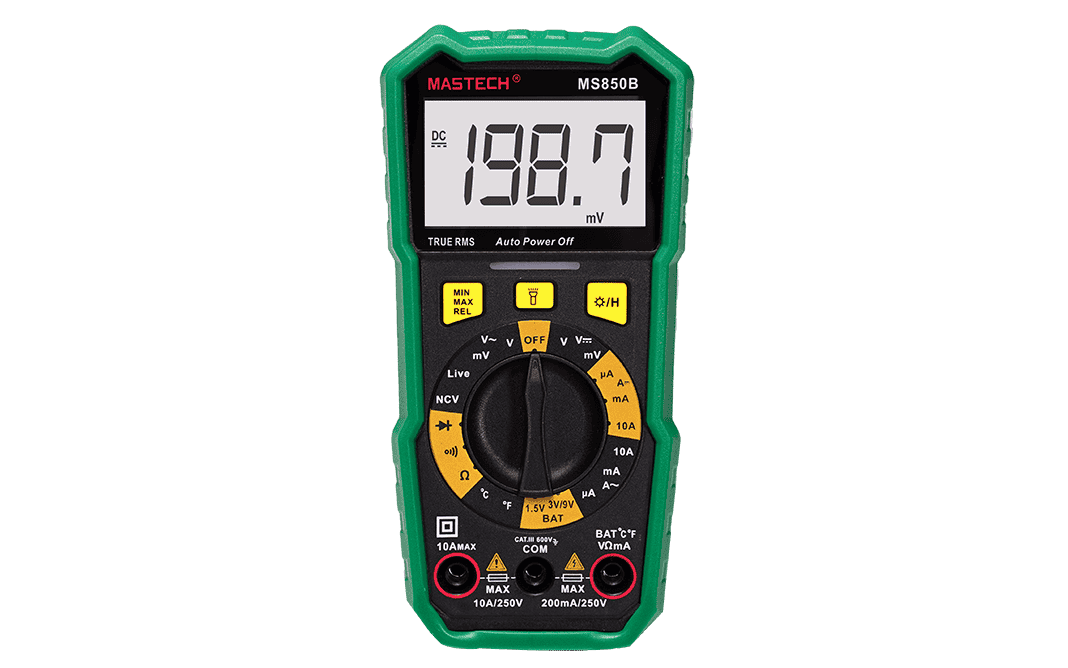 Mastech MS850B Manual-Ranging Digital Multimeter