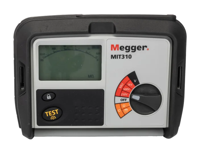 Megger MIT310 Insulation & Continuity Tester, 250V, 500V, 1000V
