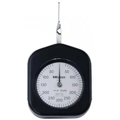 Mitutoyo 546-119 546 Series Dial Tension Gauge, 0.6 to 5 N