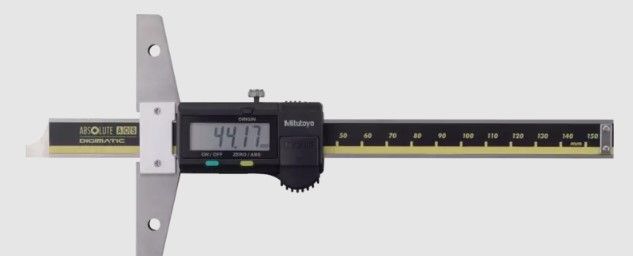 Mitutoyo 571-201-30 Digital ABS AOS Depth Gauge, 0 to 150mm