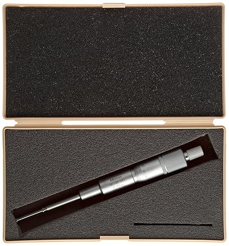Mitutoyo 146-221 Groove Micrometer with non-rotating spindle, 0 to 25 mm, 6.35 mm