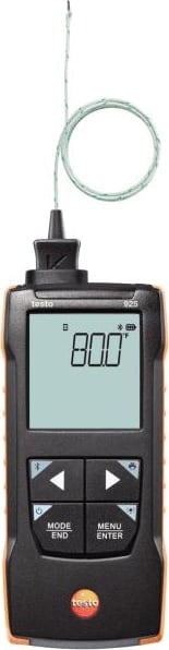 Testo 925 - Single Channel Temperature Measuring Instrument for Type K Thermocouple