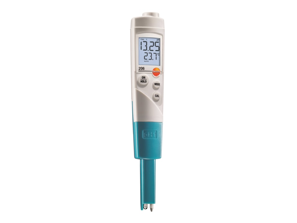 Testo 206 pH1 I-KIT- pH/temperature measuring instrument for liquids