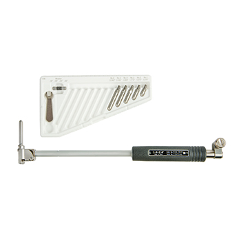 Mitutoyo 511-419 Mechanical Blind Hole Bore Gauge, 1.4-2.4" Range, Without Indicator