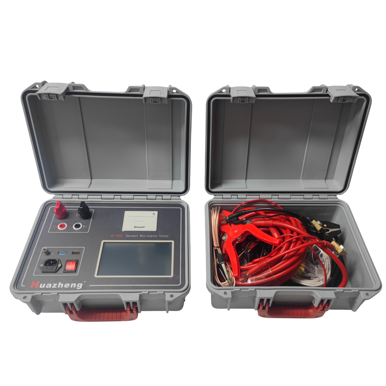 Huazheng HZ-5200 Contact Resistance Tester 200A Contact loop Resistance Tester Circuit Breaker