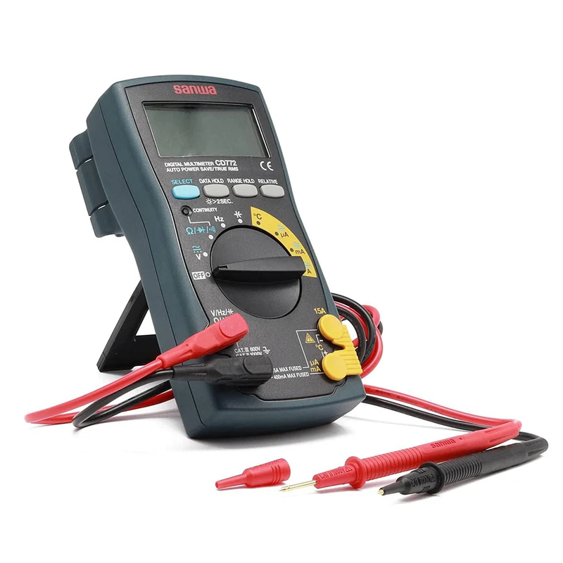 Sanwa CD772 Digital Multimeter with Backlight & Temperature Measurement