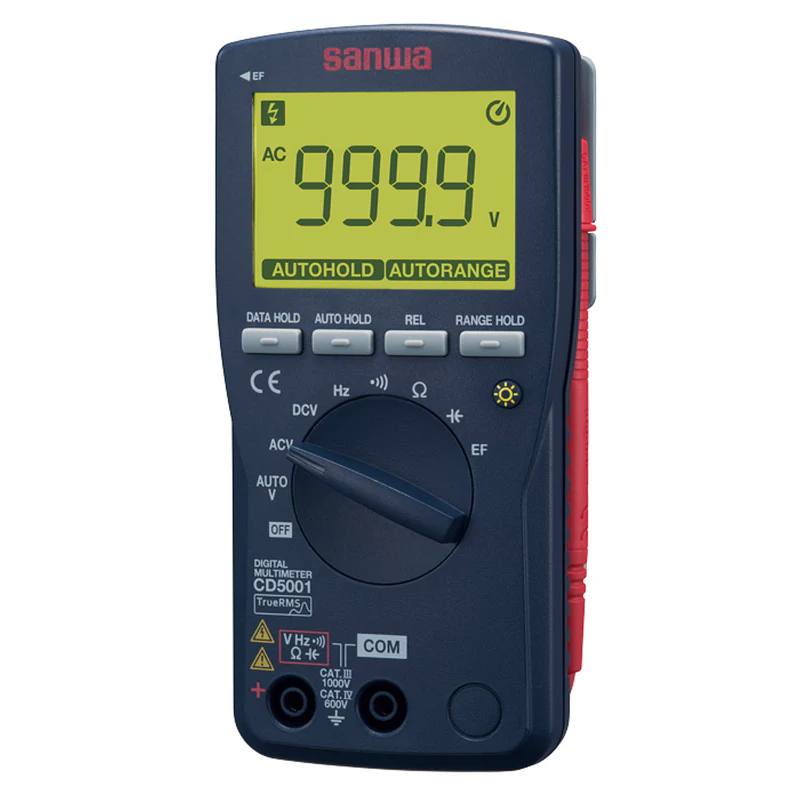 Sanwa CD5001 Digital Multimeter with True RMS and EF Sensing