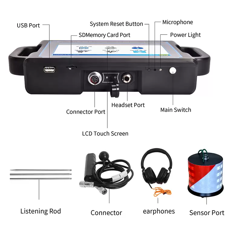 PQWT-CL200 Water leak Detector 2 Meter