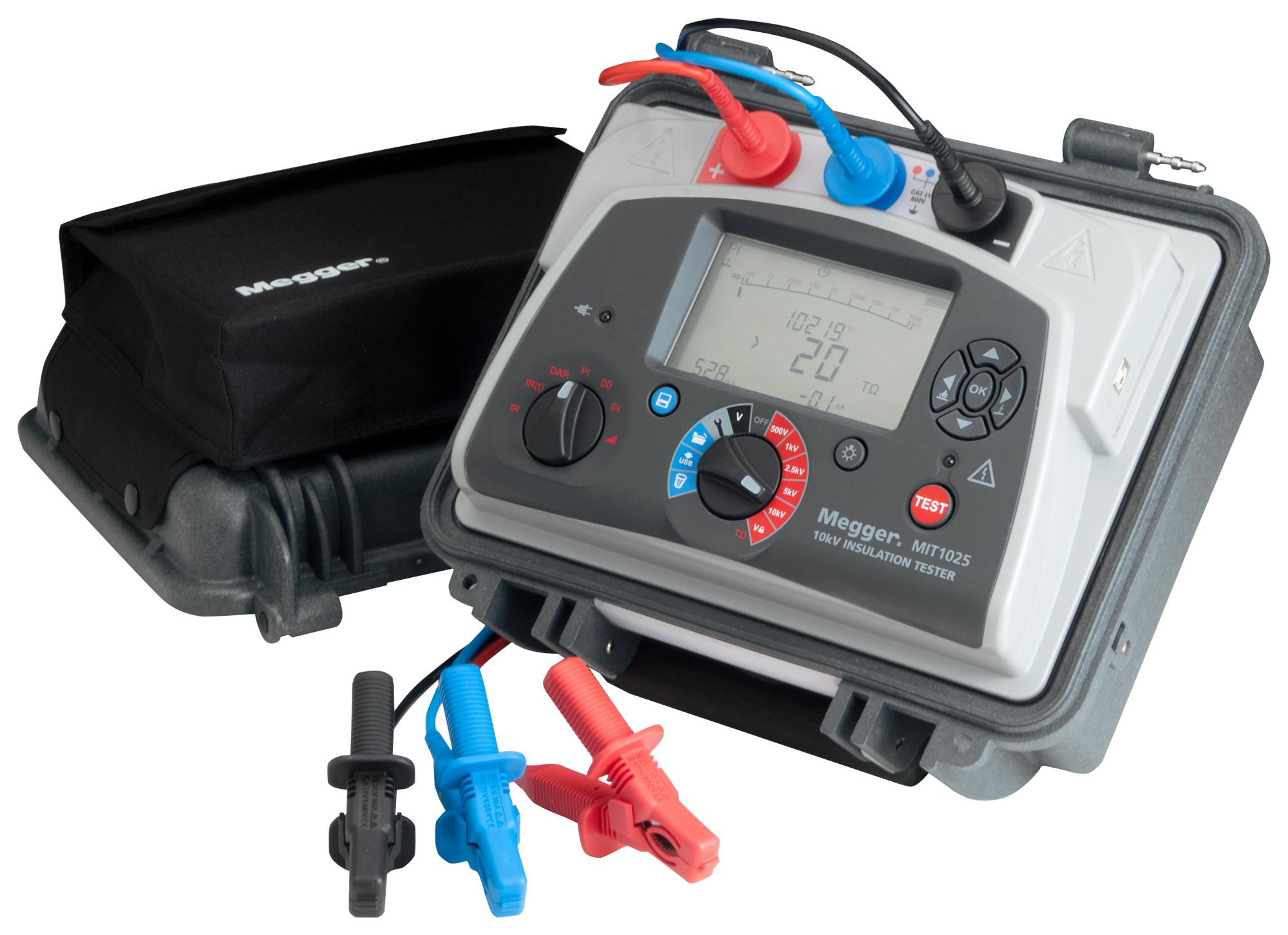Megger MIT1025 10-kV Insulation Resistance Tester
