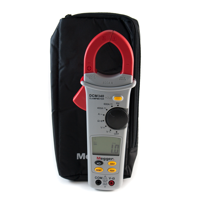 Megger DCM340 Digital Clamp Meter, 600A/600V