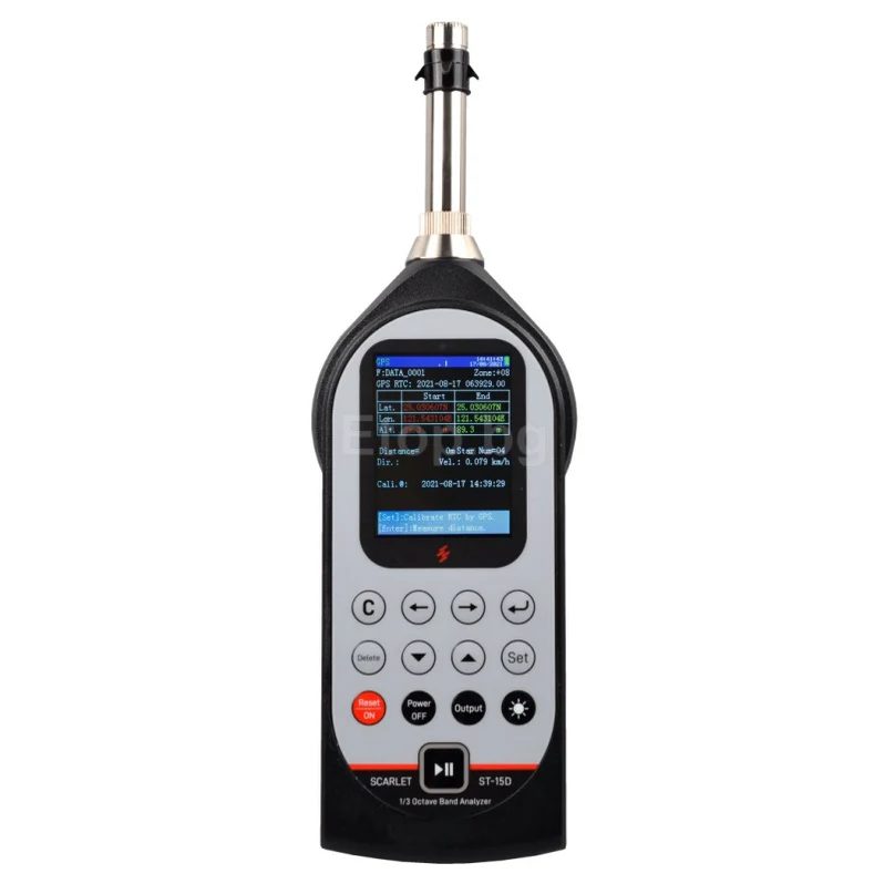 Scarlet ST-15D Class 1 Sound Level Meter With 1/3 OCT Band Analyzer