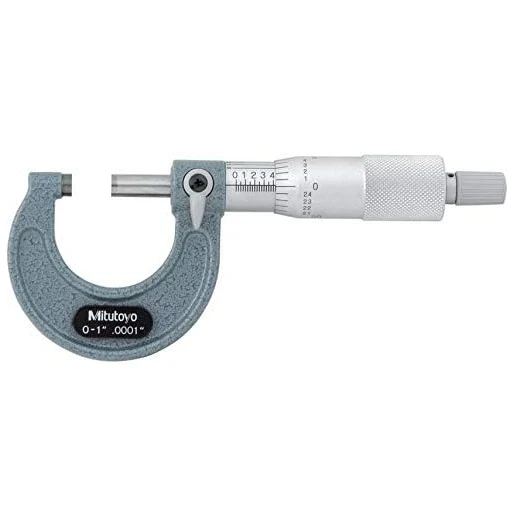 Mitutoyo 103-131 Outside Micrometer, 0 ~ 1"