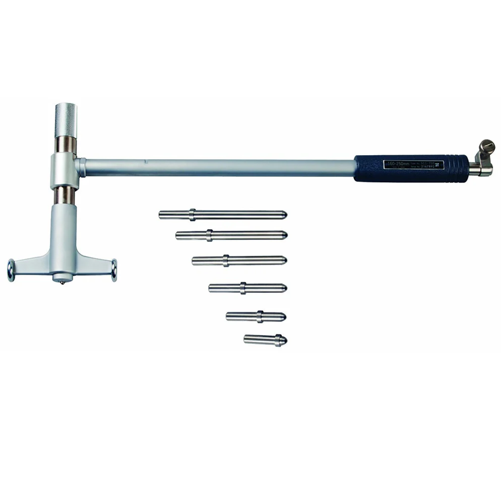 Mitutoyo 511-705 Standard Dial Bore Gauge, Range 160-250mm (Without Dial Gauge)