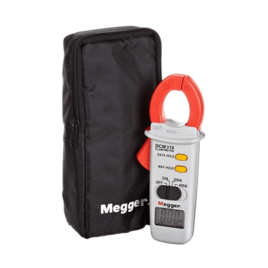 Megger DCM310 Digital Clamp Meter, 400A AC