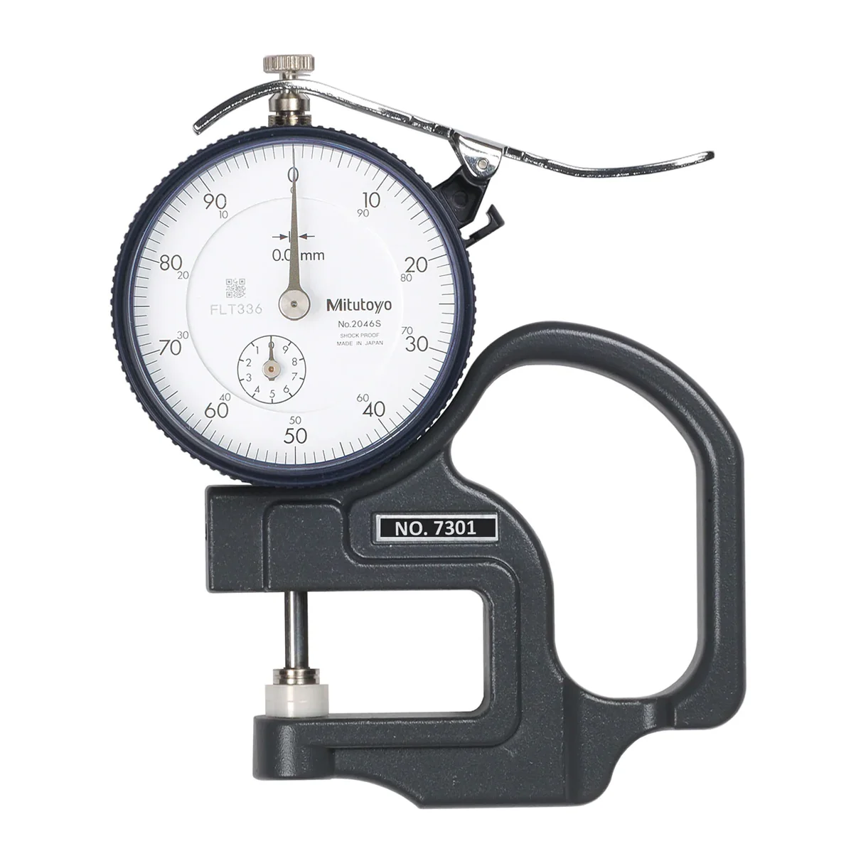 Mitutoyo 7301A Dial Thickness Gauge, Range 0-10mm