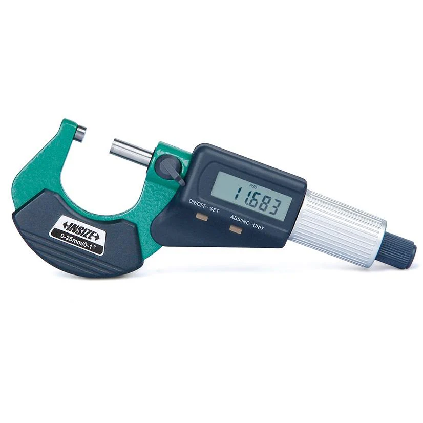 Insize 3109-50A Digital Outside Micrometer, 25-50mm / 1-2 inch