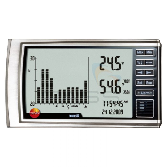 Testo 623 Thermohygrometer with History Function