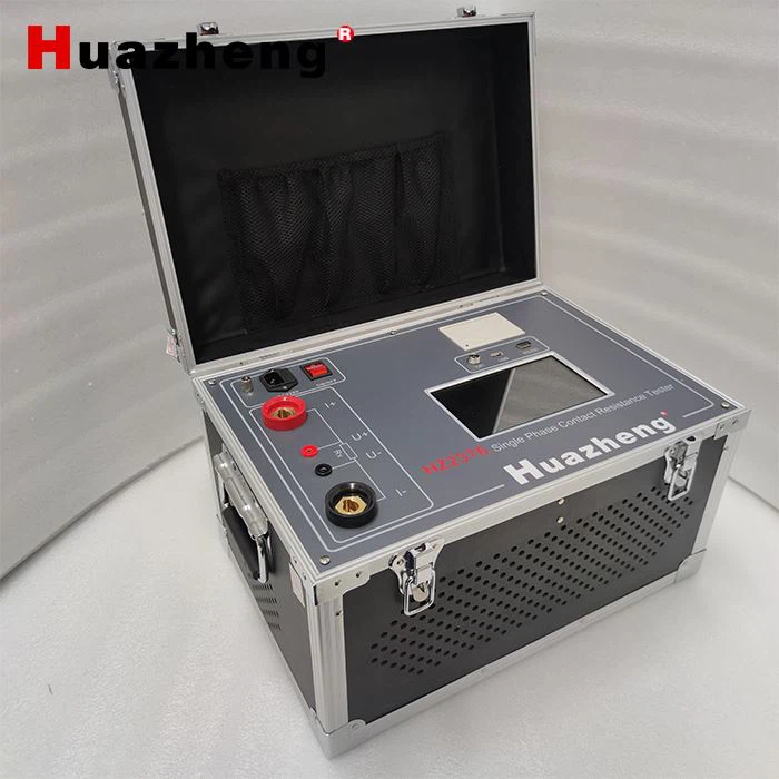 HZ2376 600A DC Contact Resistance Tester Switchgear Loop Resistance Meter