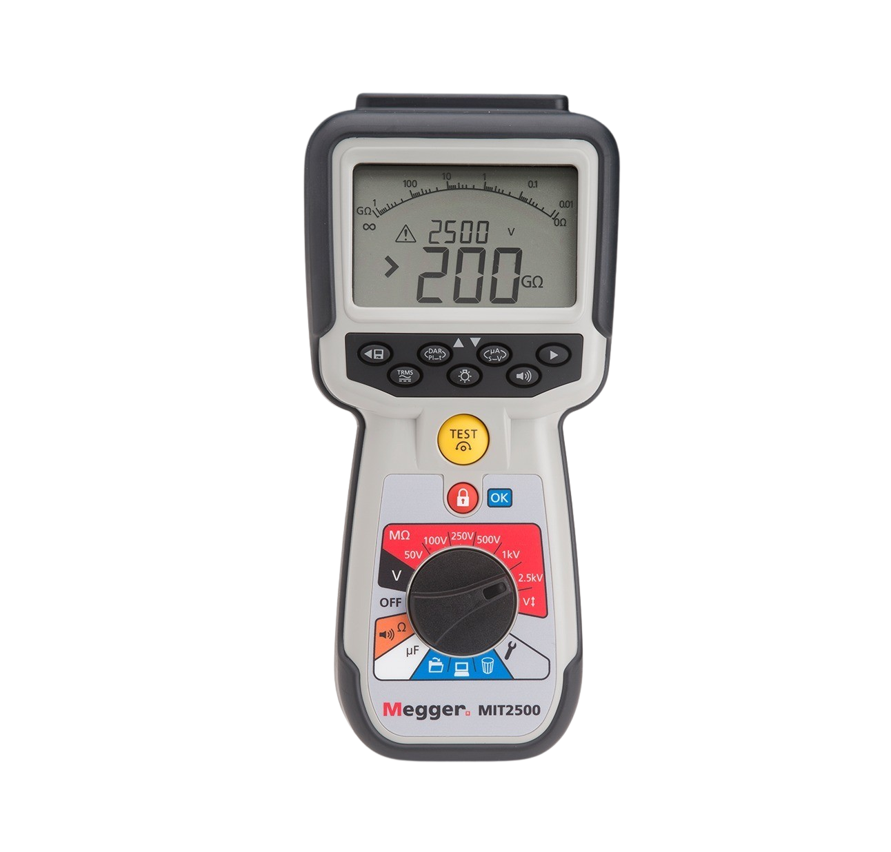 Megger MIT2500 Insulation & Continuity Tester, 50V to 2.50 kV