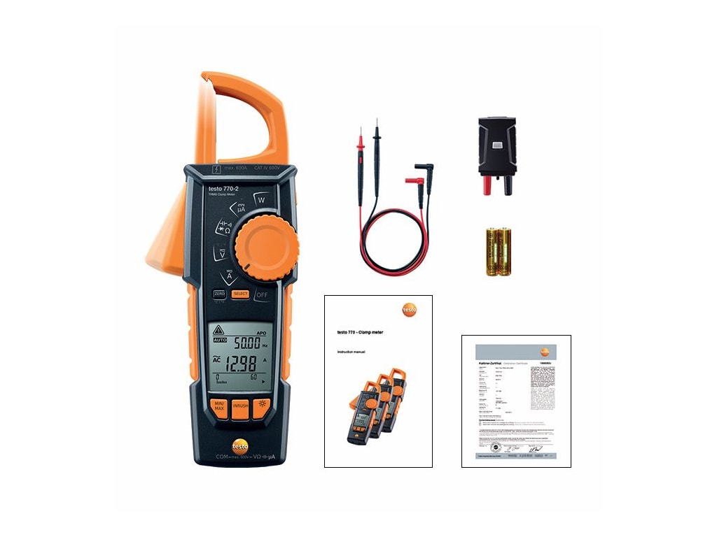 Testo 770-2 TRMS Hook Clamp Meter