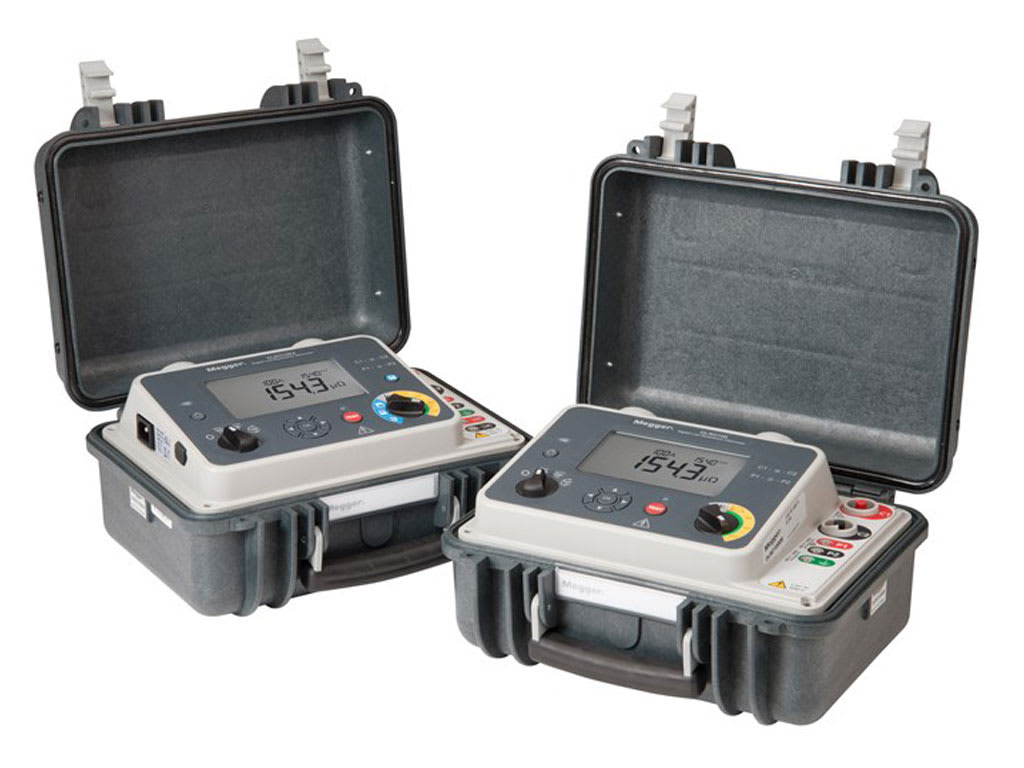 Megger DLRO100HB LG2-P3 Digital Low Resistance Ohmeter, 100A, Mains Powered