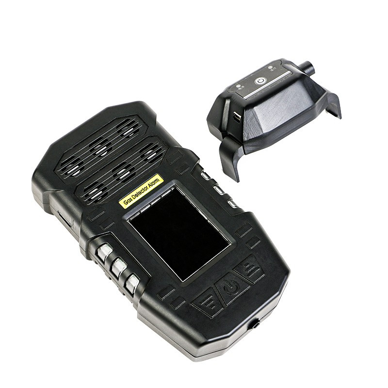 S318 Portable Type Pump Suction Multi Gas Detector LEL,O2,CO,H2S,SO2&NO2