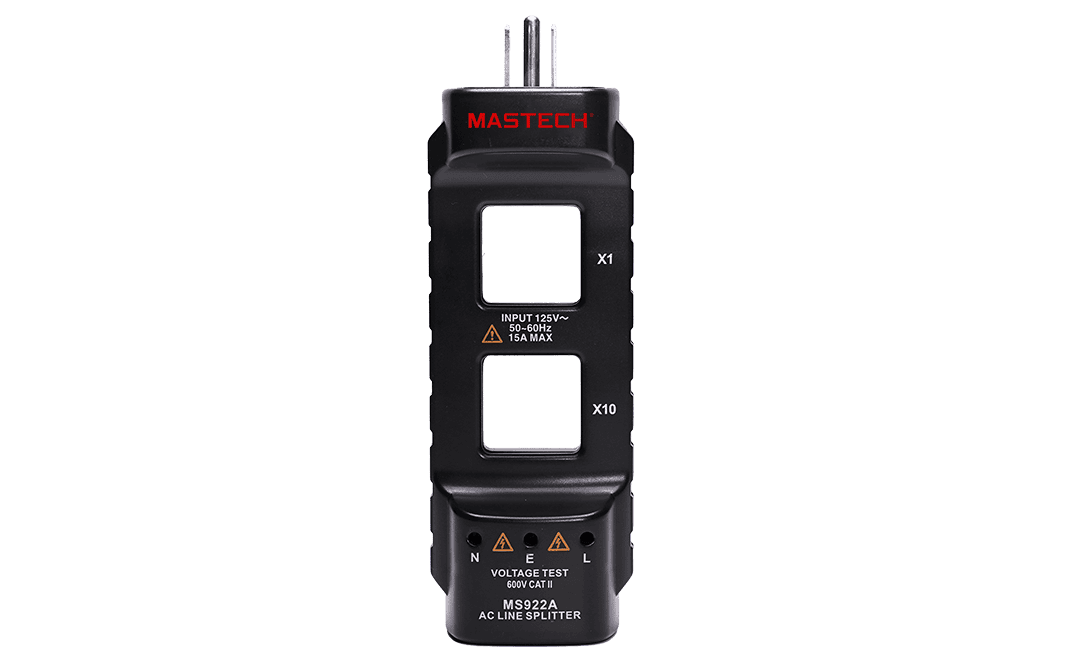 Mastech MS922A Socket Black Line Splitters, USB